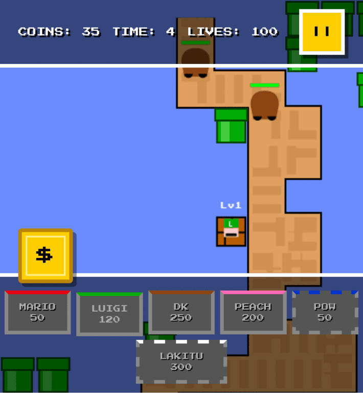 Mushroom Kingdom Defense